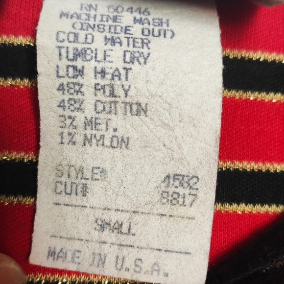 Vintage Stripe Tee Shirt - Picture 8 of 8